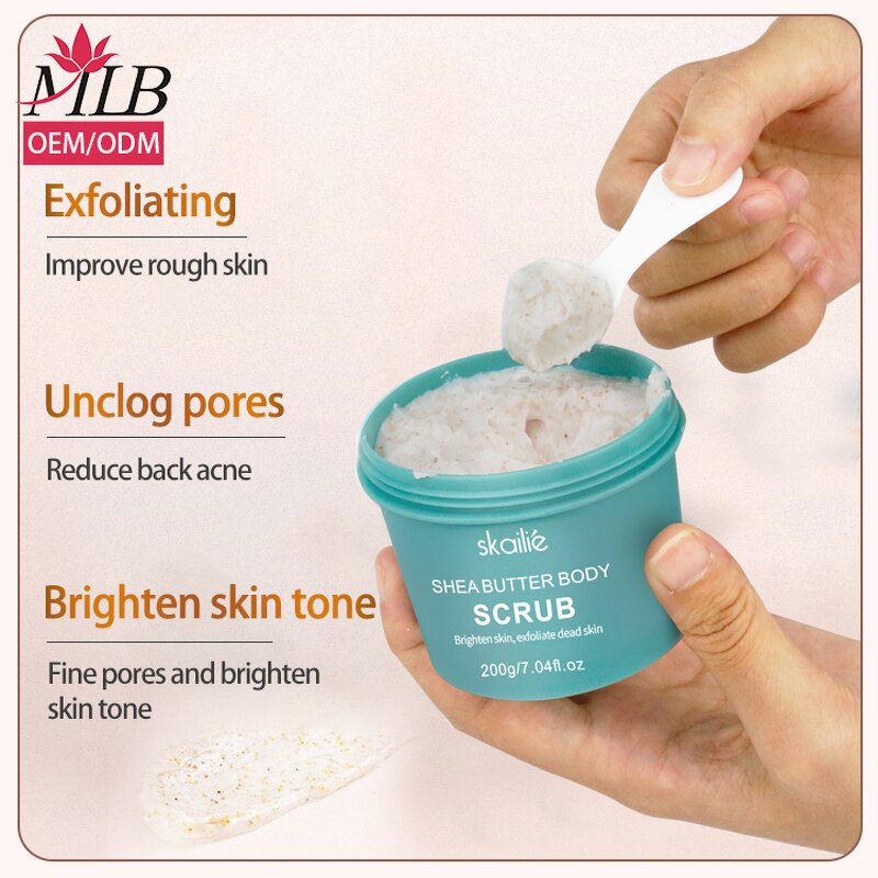 Shea Sugar Scrub Supplier - OEM Shea Sugar Wash Oem Body