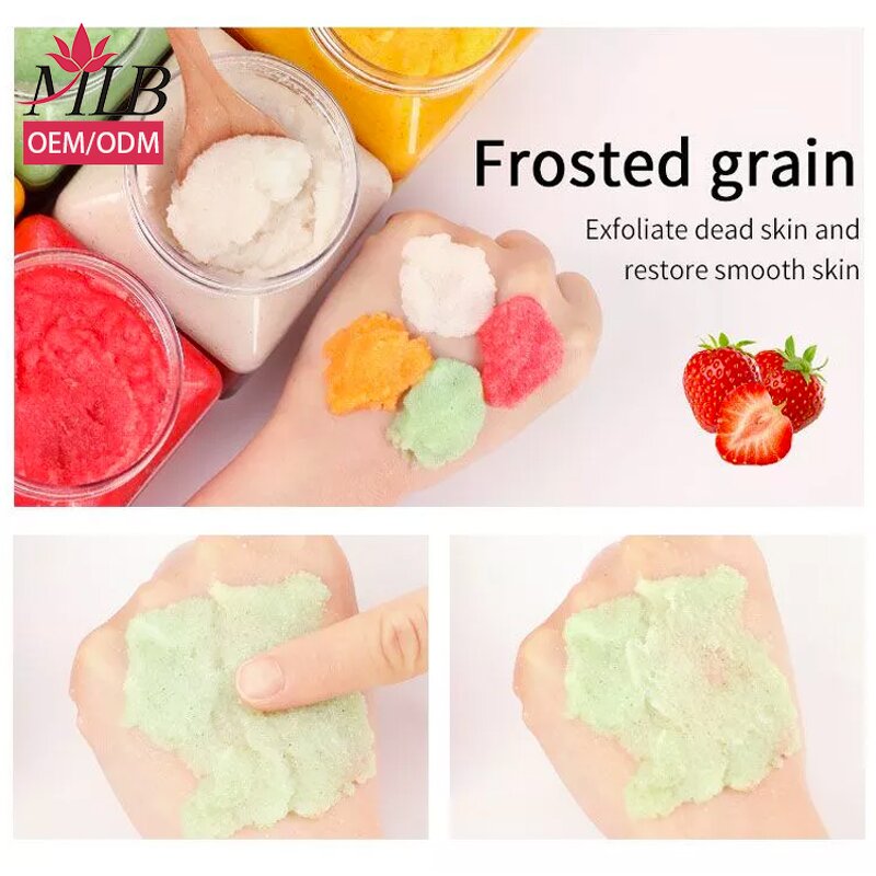 Strawberry Body Scrub Factory - OEM Wholesale 500g Private Label