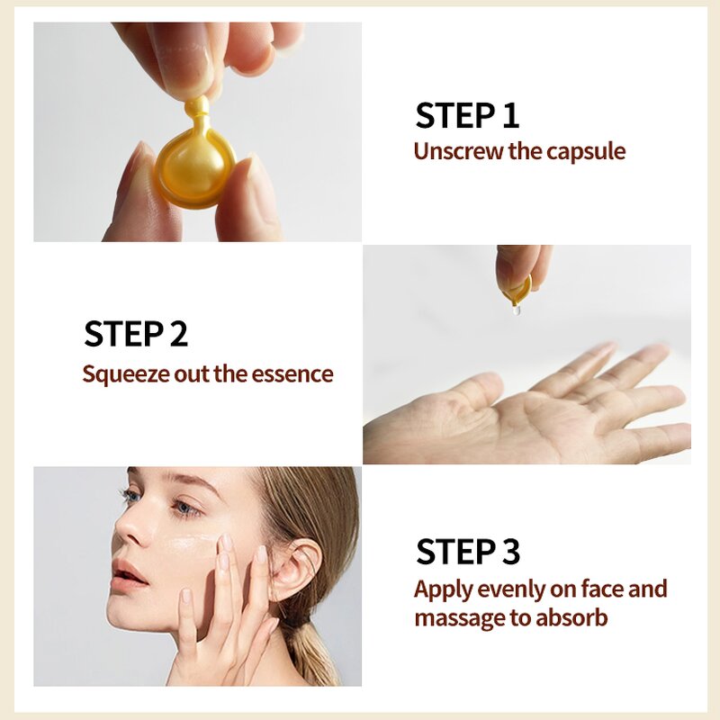 Facial Serum Capsule Manufacturer - OEM Private Label Whitening Hyaluronic