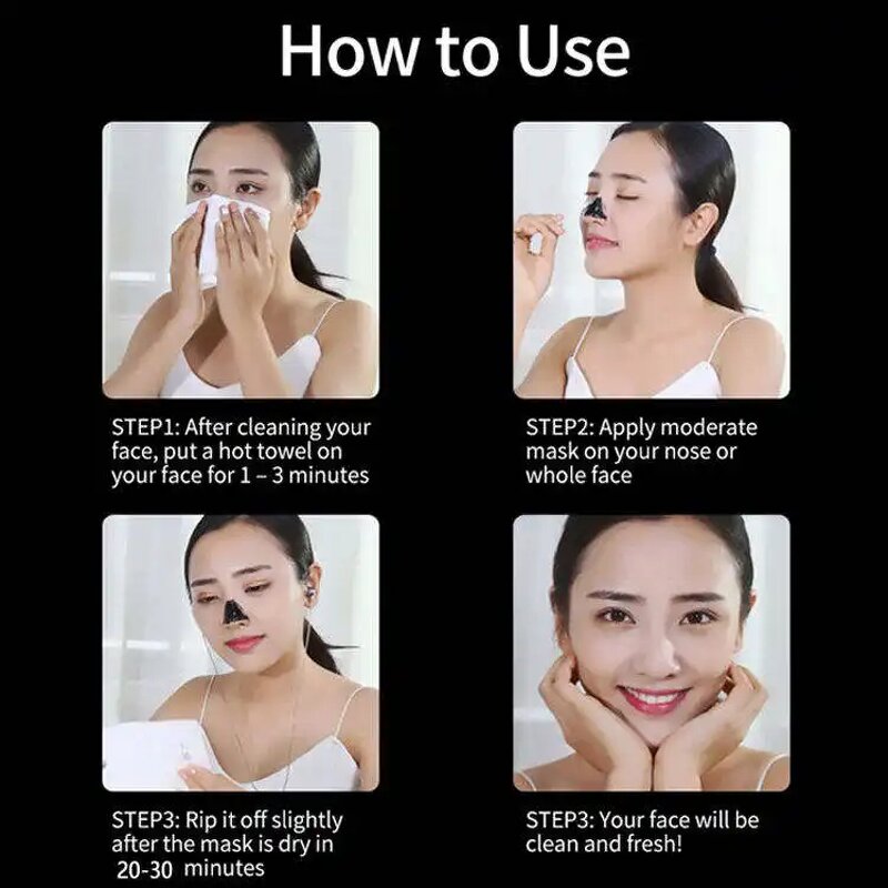 Black Peel Off Nose Mask Manufacturer - OEM Wholesale Blackhead Remover