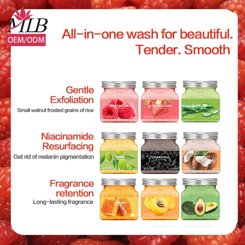 Coconut Skin Scrub Supplier - OEM Wholesale Custom logo Private Label