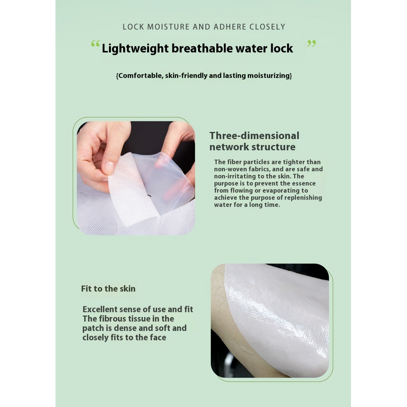 Face Mask Sheet Factory - Herbal Bio Cellulose Coconut Fermentation Dry