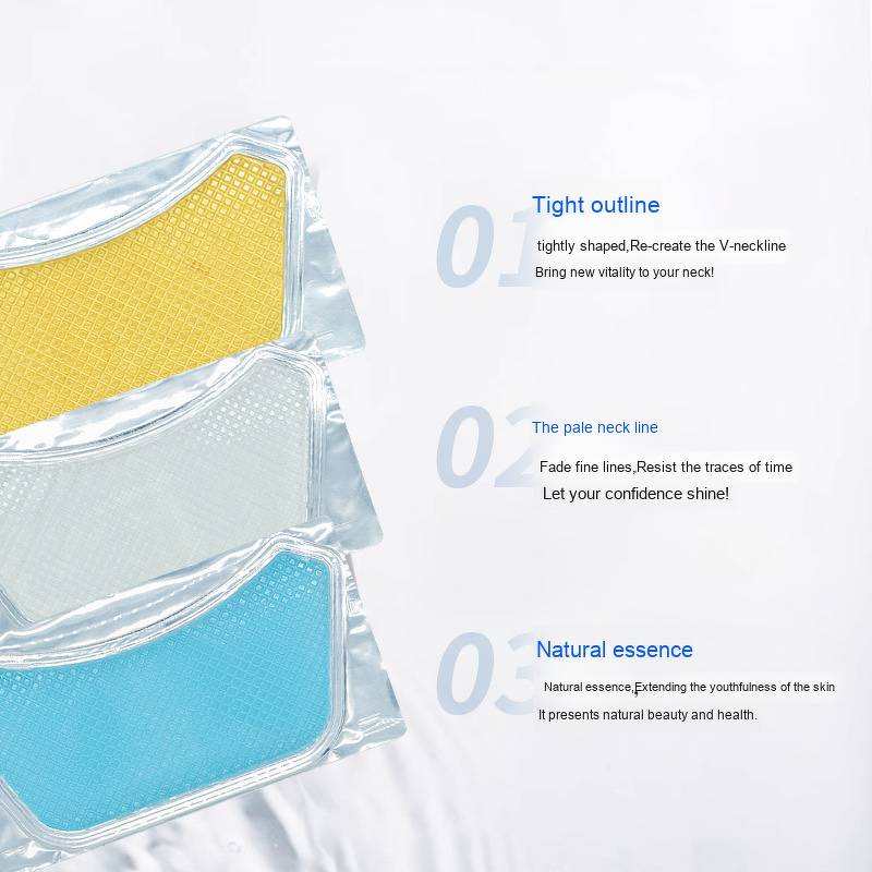 Neck Mask Supplier - Customizable Herbal Collagen Crystal Anti-Wrinkle