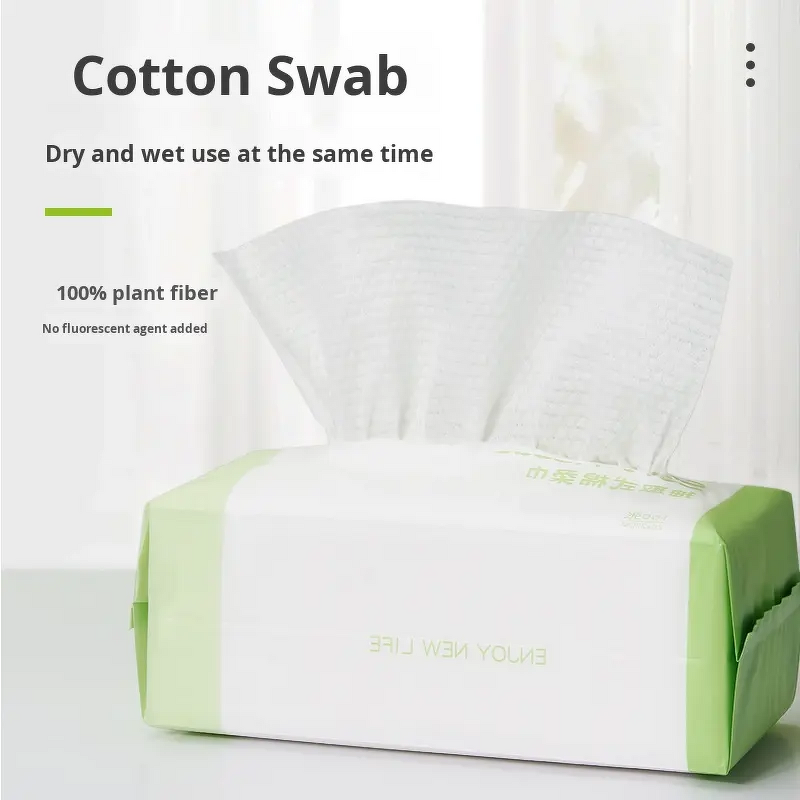 Face Towel Supplier - Custom 100% Cotton Disposable Large Soft 2-Ply