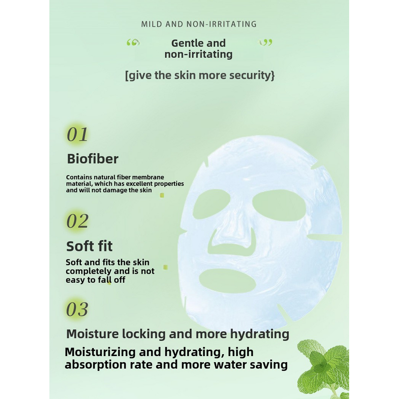 Face Mask Supplier - Wholesale Vagen Herbal Coconut Bio Cellulose