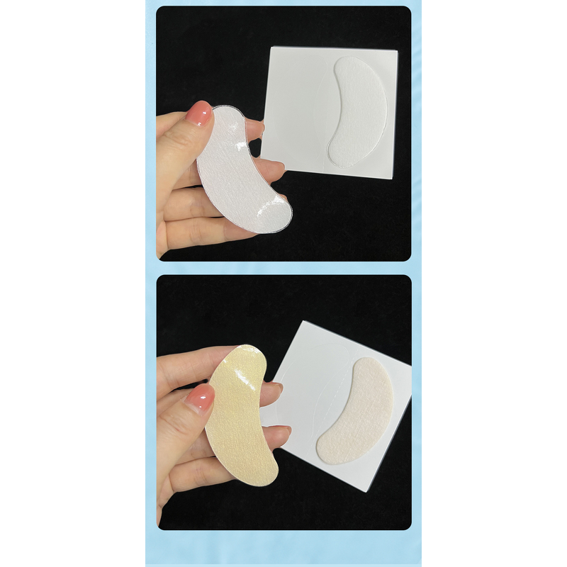 Eye Mask Supplier - Hydrogel Pad Transparent Non-Woven Crescent Hook