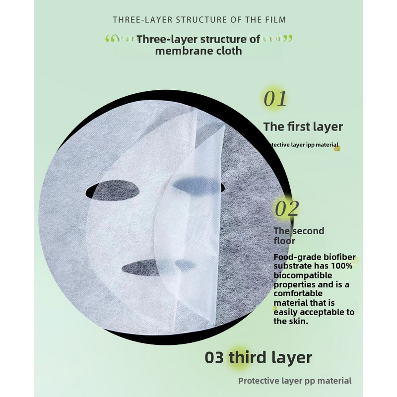 Face Mask Sheet Supplier - OEM Herbal Bio Fiber Coconut Hydro Gel