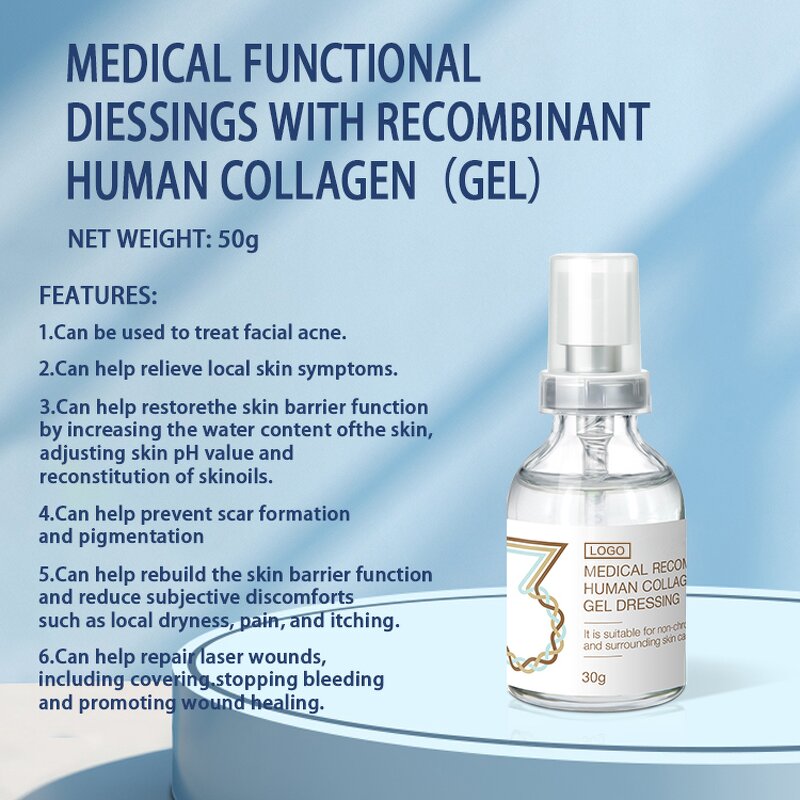 Collagen Healing Patch Gel Factory - OEM Small Cut Wound Laser Postoperative