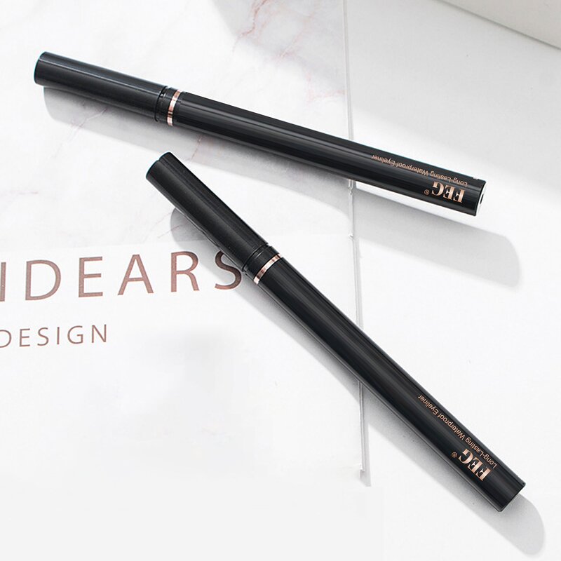 Eyeliner Pen Factory - FEG Kohl Kajal Long Lasting Matte Black Waterproof