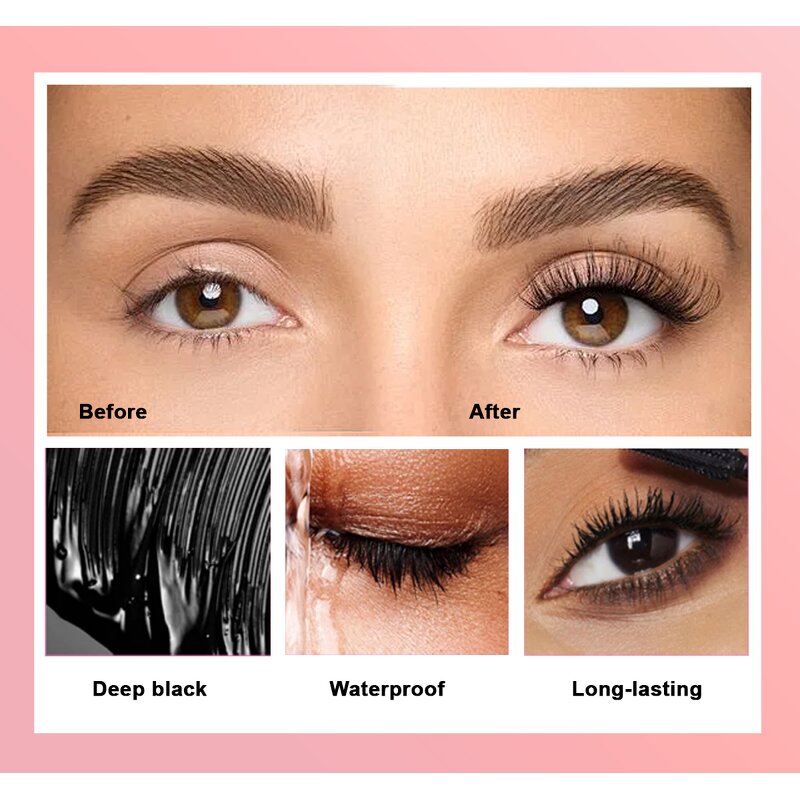 Mascara Manufacturer - Organic Thick Biotin Lengthening Waterproof 4D