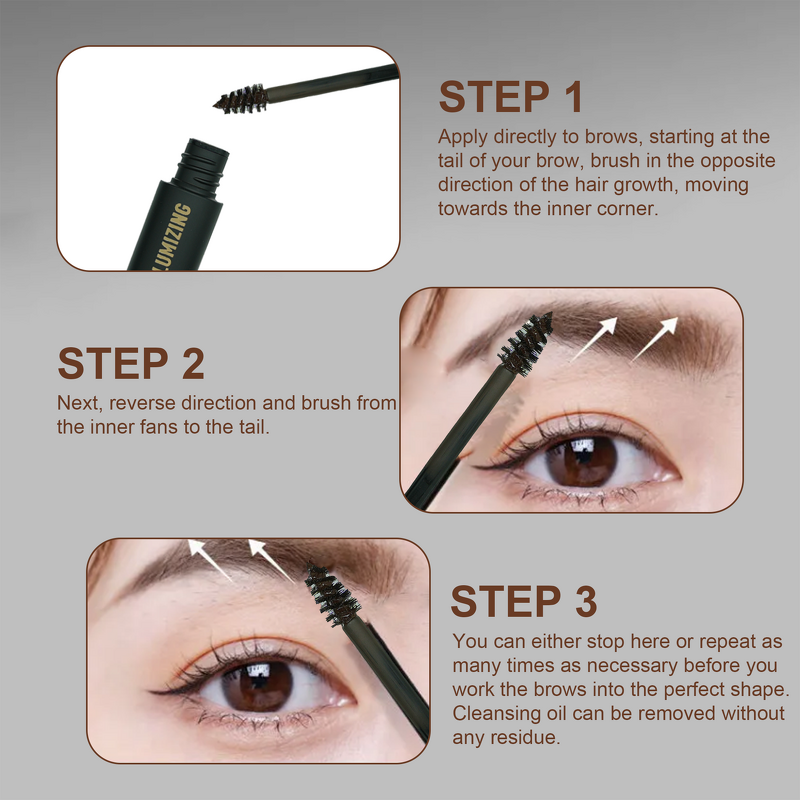 Eyebrow Gel Manufacturer - Strong Hold Waterproof Keratin Vegan Dye Tint