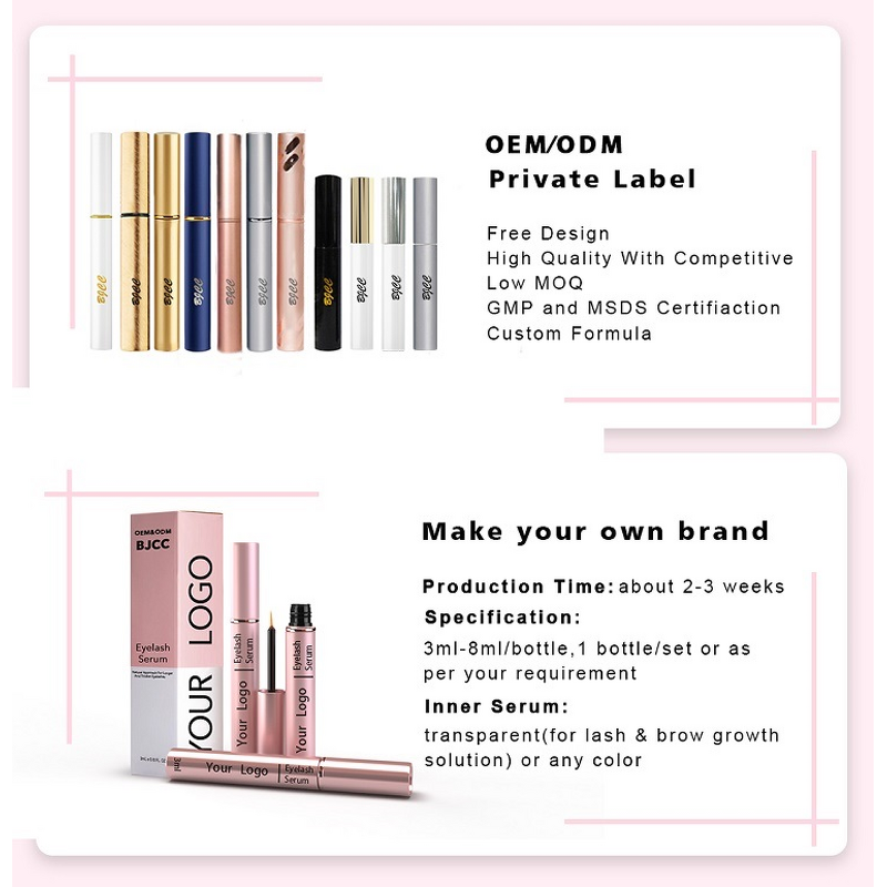 Eyelash Serum Supplier - Wholesale Natural Organic Keratin Vegan Lash Booster