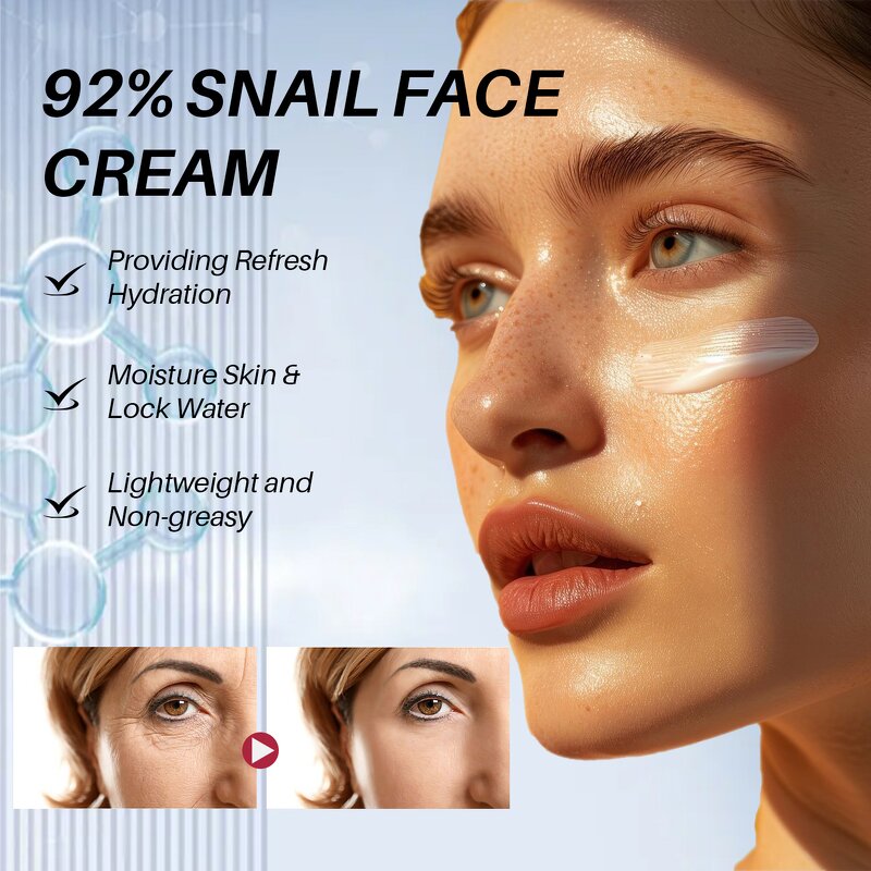 Snail Mucin Cream Factory - OEM Skin Care Products Lifting Remove