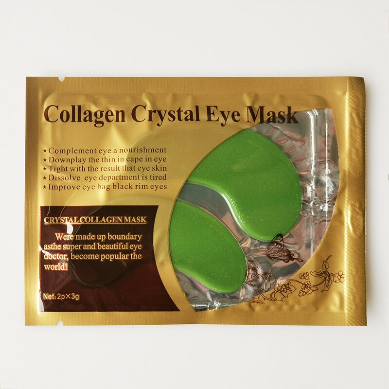 24k Gold Collagen Eye Mask Supplier - OEM Hot Sales Crystal Cooling