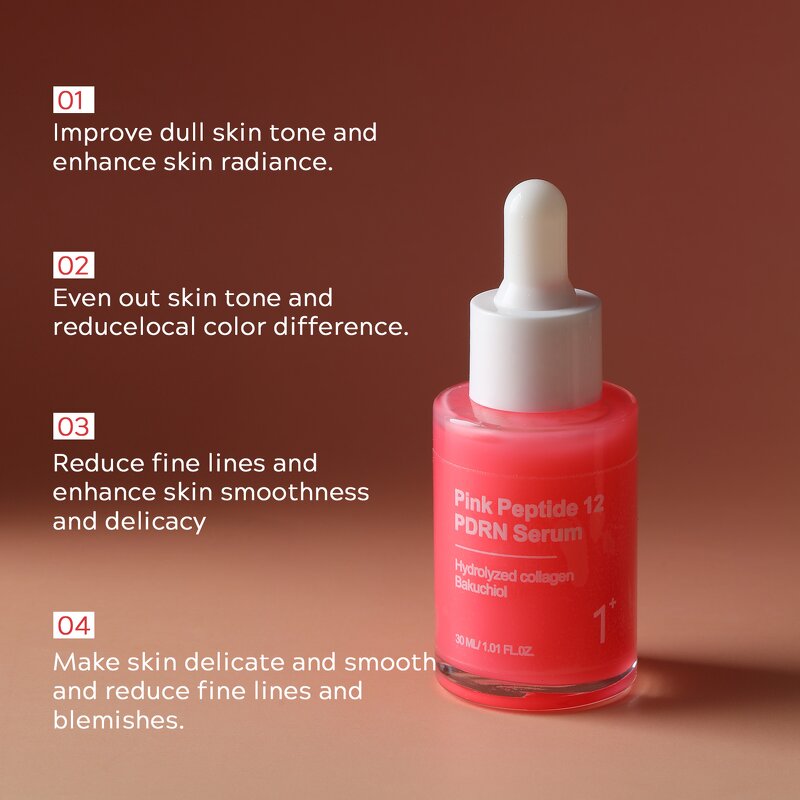 PDRN Pink Peptide Serum Factory - OEM Firming Hydrating Glow Repair