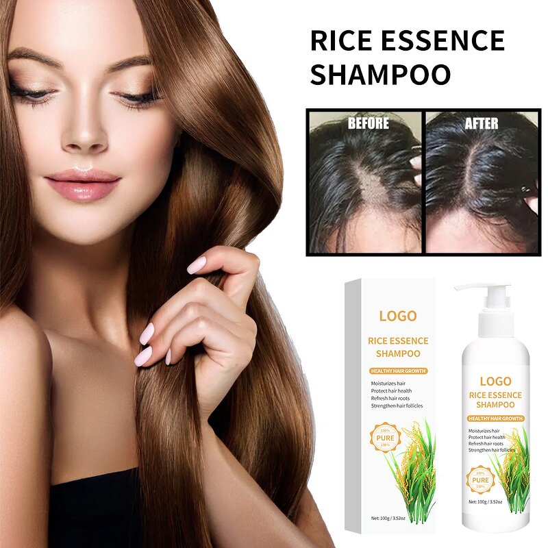 Rice Water Shampoo Factory - OEM Private Label OEM Korean Custom