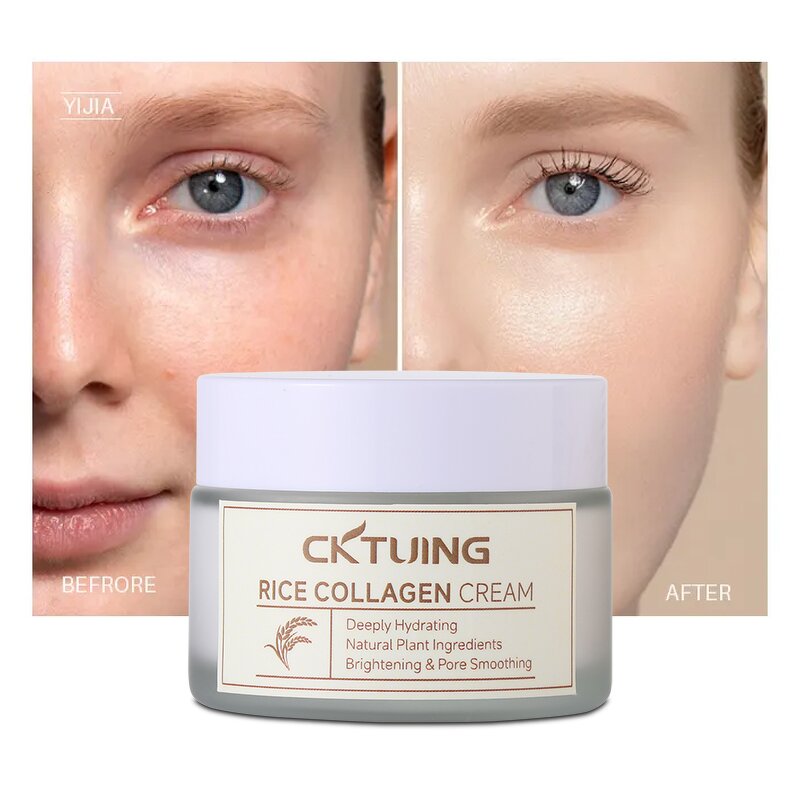 Rice Cream Manufacturer - OEM Custom Vitamin C Niacinamide Brightening