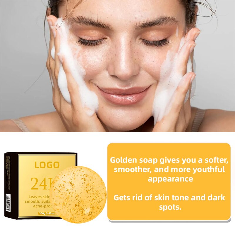 24k Gold Soap Supplier - OEM Private Label Oem Bleaching Handmade