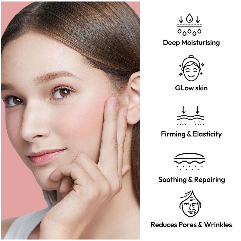 Vita Coating Sheet Mask Factory - OEM Hydrating Firming Pink Glow