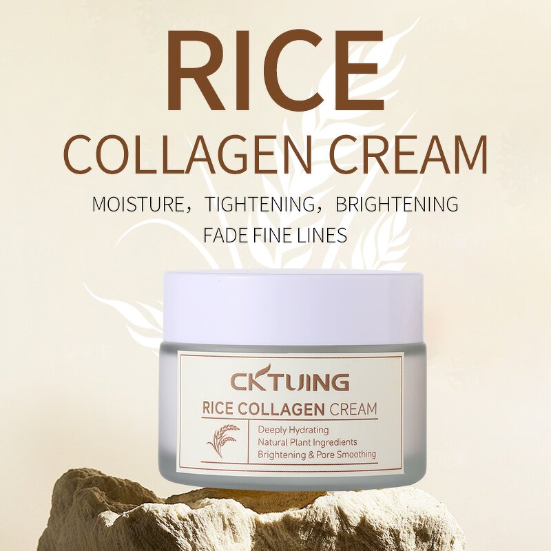 Rice Cream Manufacturer - OEM Custom Vitamin C Niacinamide Brightening