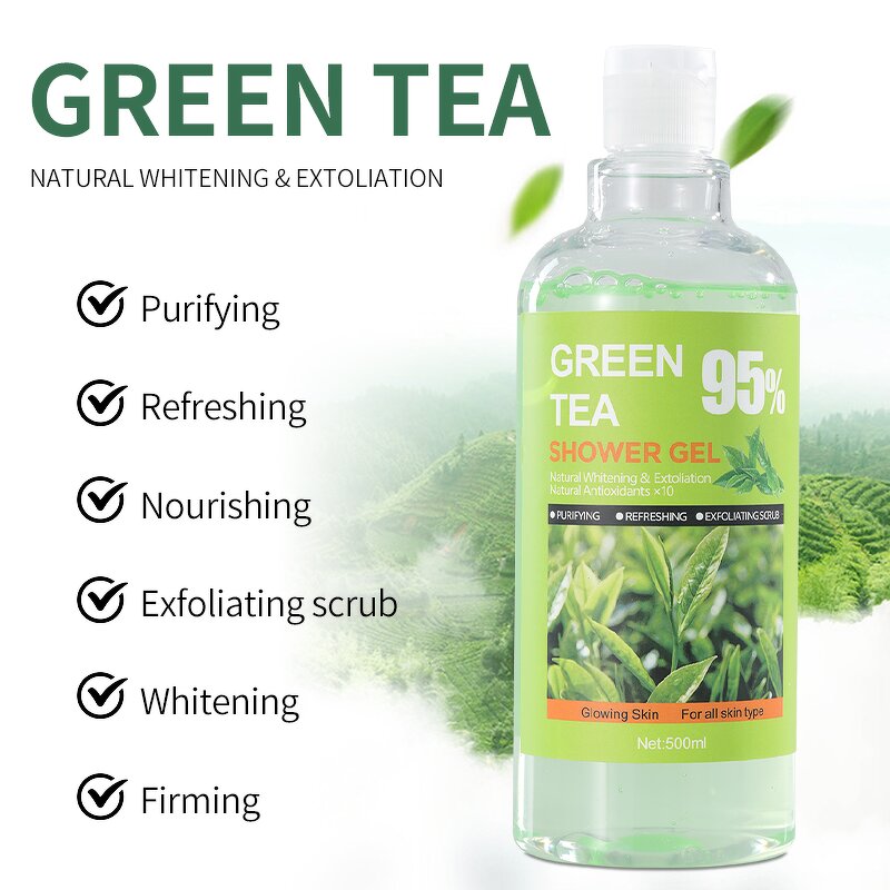 Green Tea Body Wash Supplier - OEM Wholesale Gentle Cleansing Organic
