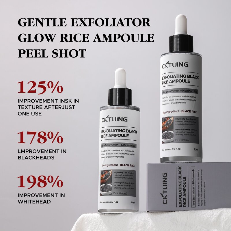 Black Rice Serum Supplier - OEM All Skin Types Korean Skin Care