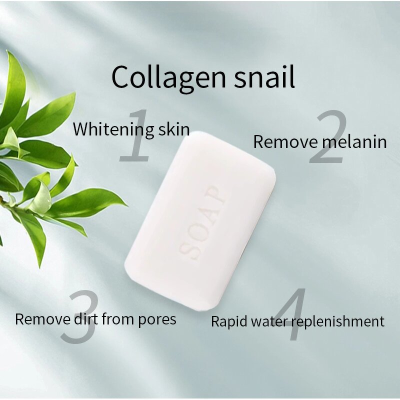 Snail Whitening Soap Factory - OEM Wholesale New Products Acne