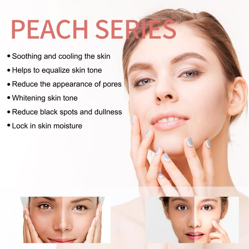 Peach Brightening Set Manufacturer - OEM Private Label Rejuvenating Skin