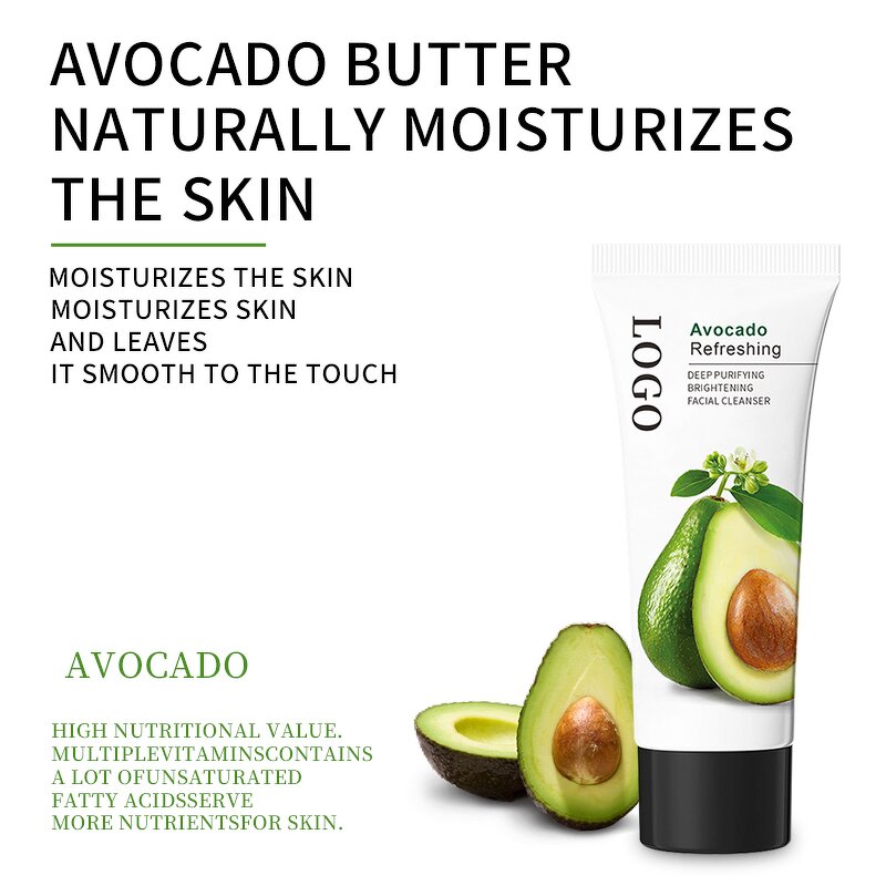 Avocado Facial Cleanser Manufacturer - OEM Private Label OEM Natural Skin
