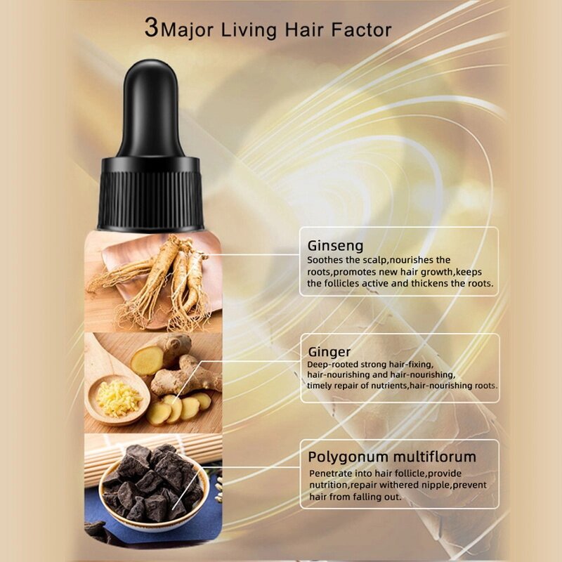 Hair Growth Serum Manufacturer - OEM Hot Sale Natural 7 Days Organic