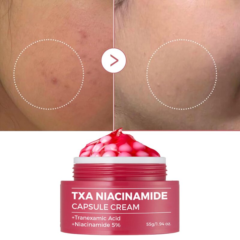 TXA Niacinamide Cream Supplier - OEM Moisturizer Tranexamic Acid Capsule