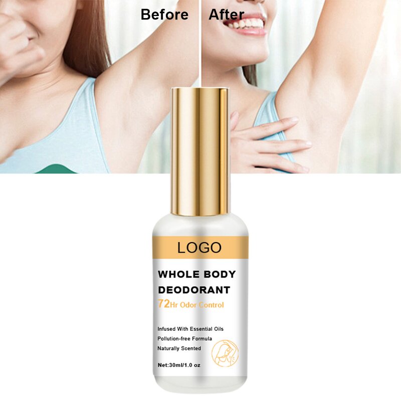 Antiperspirant Spray Factory - OEM Custom Logo Natural Smell Hand