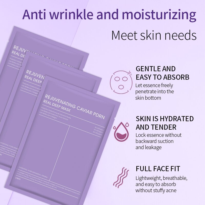 Caviar Skin Care Mask Supplier - OEM Salmon Eggs Extract Firming