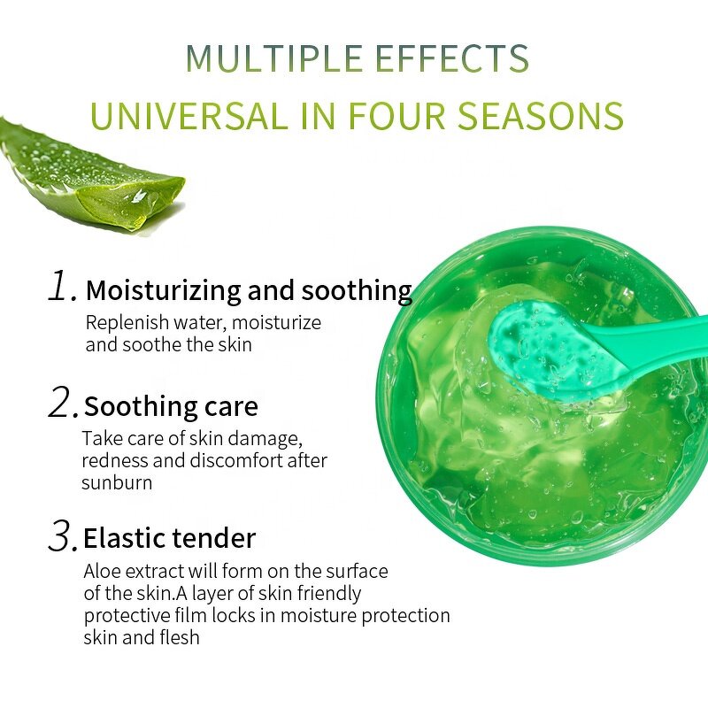 Aloe Vera Gel Factory - OEM Skin Care Products Moisturizing Soothing