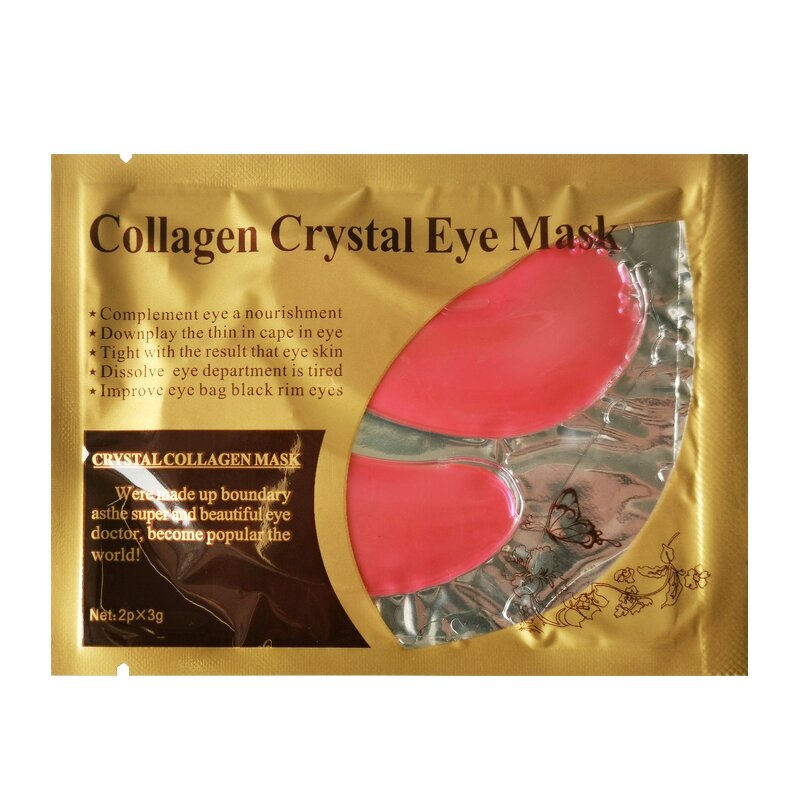 24k Gold Collagen Eye Mask Supplier - OEM Hot Sales Crystal Cooling