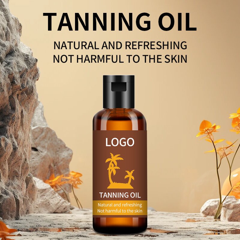 Sun Tanning Oil Supplier - OEM Dark Skin Sunless Self Tanning