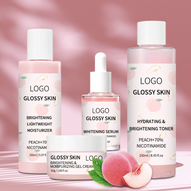 Peach Brightening Set Manufacturer - OEM Private Label Rejuvenating Skin