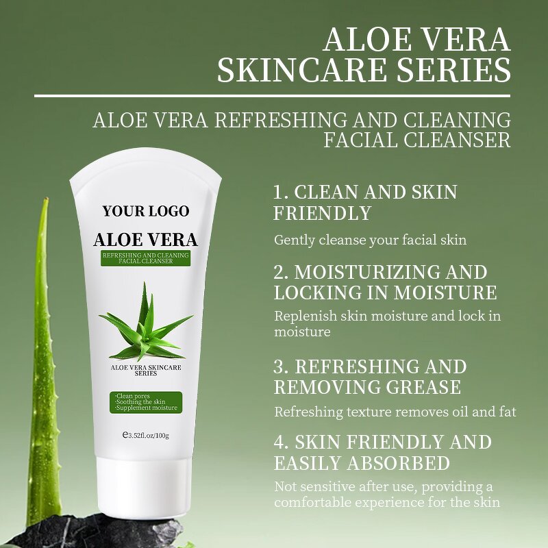 Aloe Vera Skin Care Set Factory - OEM Private Label Natural Cream