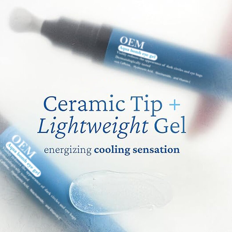 Eye Gel Supplier - OEM/ODM Private Label Aqua Bomb Cooling Caffeine Hyaluronic Acid
