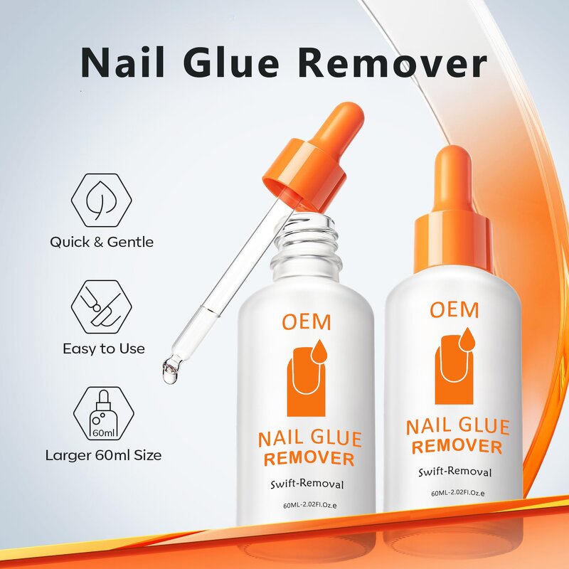Nail Glue Remover Factory - OEM Private Label for Press on Nails Fast Removal