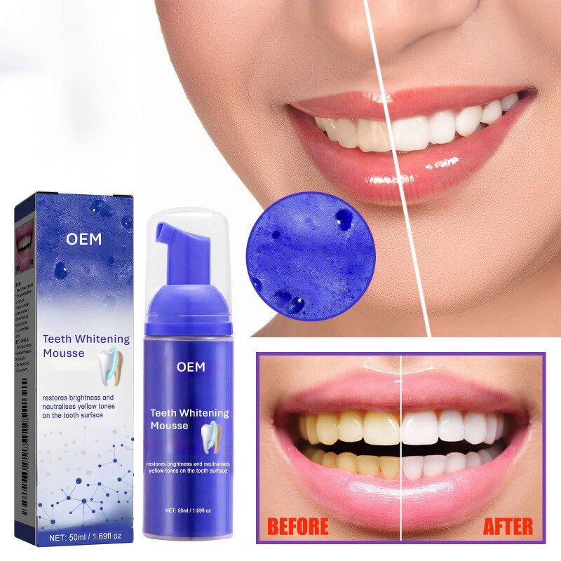 Teeth Whitening Mousse Supplier - OEM Private Label Multi-Purpose Brightening Mousse