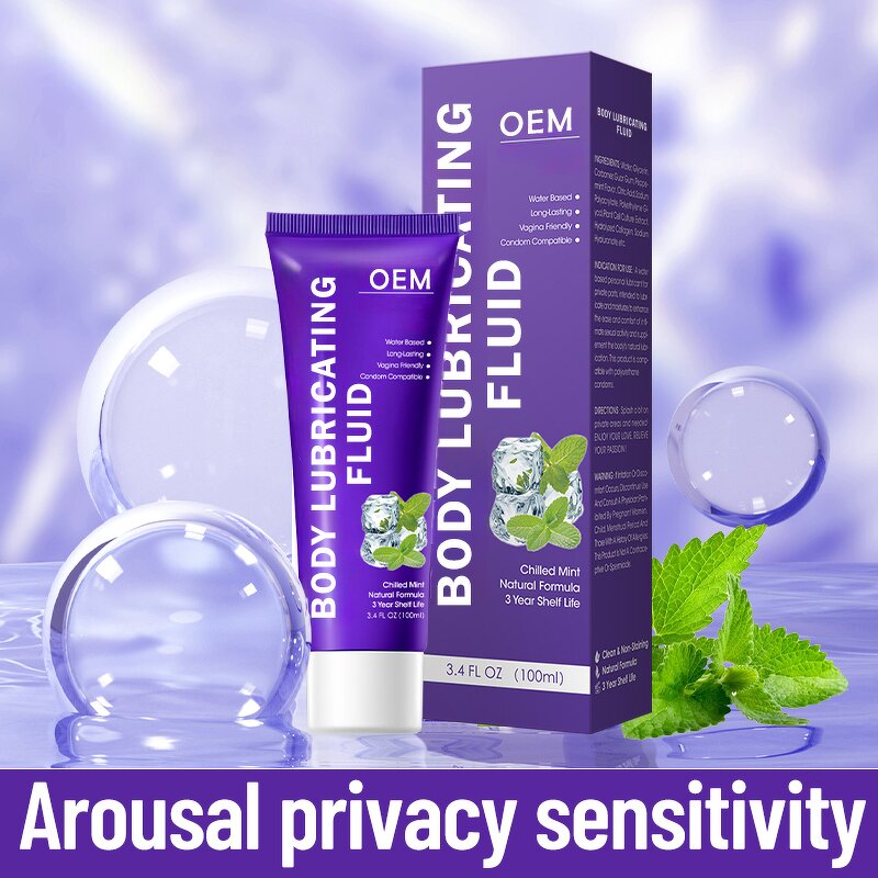 Sex Lubricant Supplier - Organic Slippery Chilled Mint Flavored Edible Playful