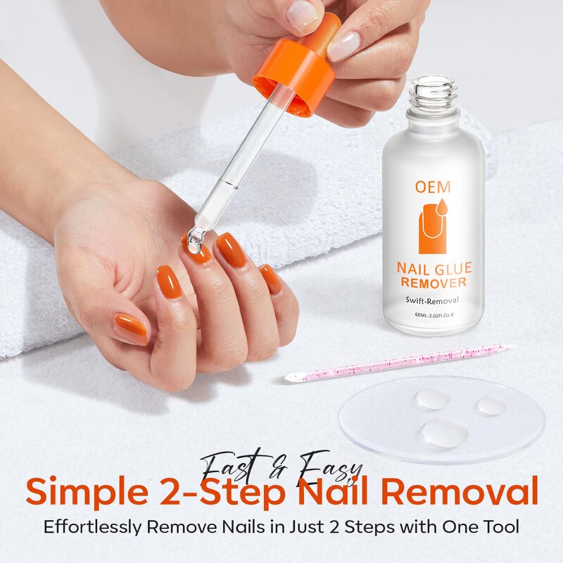 Nail Glue Remover Factory - OEM Private Label for Press on Nails Fast Removal