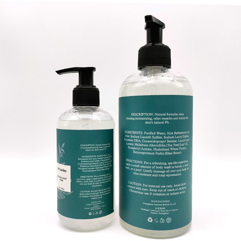 Body Wash Manufacturer - OEM White Care Vitamin C Glycolic Acid Body Wash