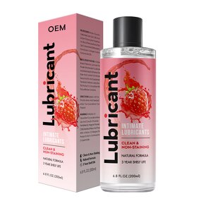 Sex Lubricant Manufacturer - Organic Slippery Chilled Mint Flavored Water-Based Alcohol-Free