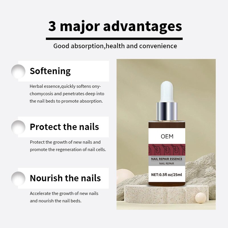 Nail Repair Essence Factory - Wholesale Nail Care Product Effective Regeneration Strengthening