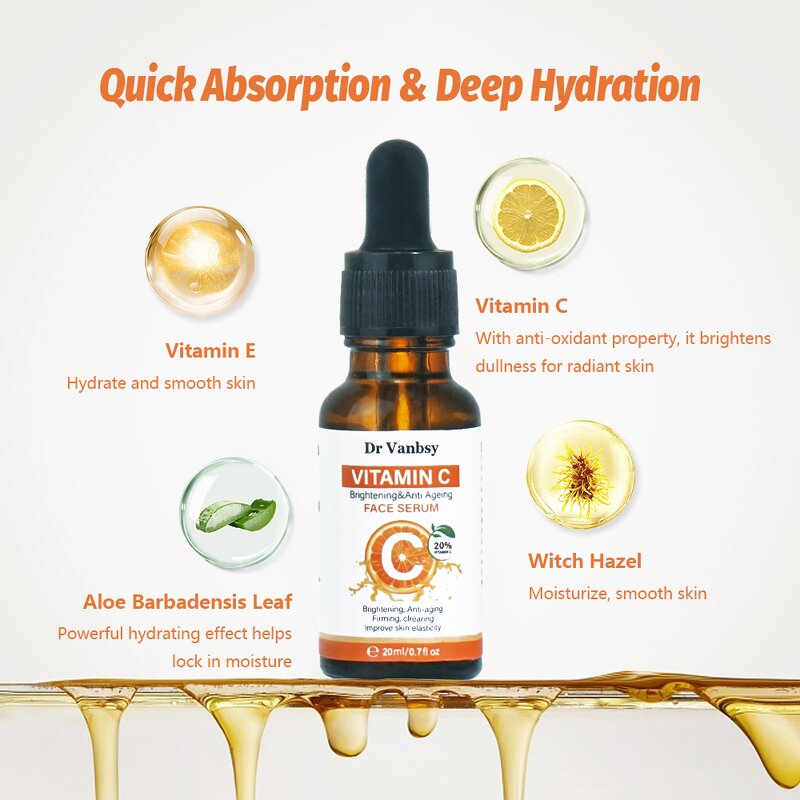 Vitamin E Serum Oil Manufacturer - Wholesale Custom Logo Vitamin E C Hyaluronic Acid