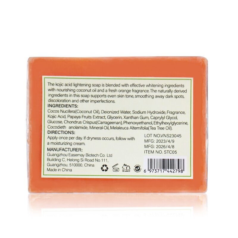 Kojic Acid Soap Manufacturer - Handmade Solid Antioxidant Melanin Remover Dry Oily