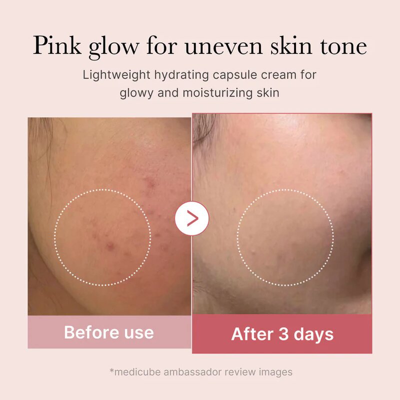 PDRN Cream Factory - Wholesale Pink Capsule Deep Hydration Skin Tone