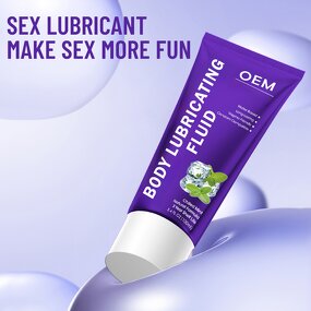 Sex Lubricant Supplier - Organic Slippery Chilled Mint Flavored Edible Playful